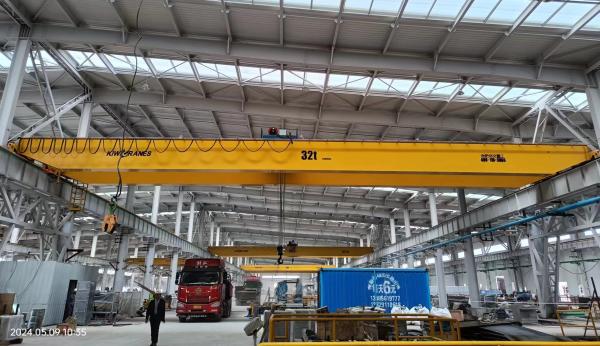 Buy cheap Electric Double Girder Overhead Traveling Crane 20 Ton 6m-30m Lifting from wholesalers