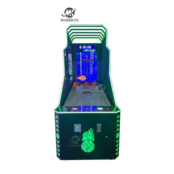 Kid Coin Operated Shooting Sports Game Machine Arcade Hoop Shooting Basketball