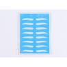 Buy cheap Blue Rubber Permanent Makeup Practice Skin Eyebrow Training Goods For Beginner from wholesalers