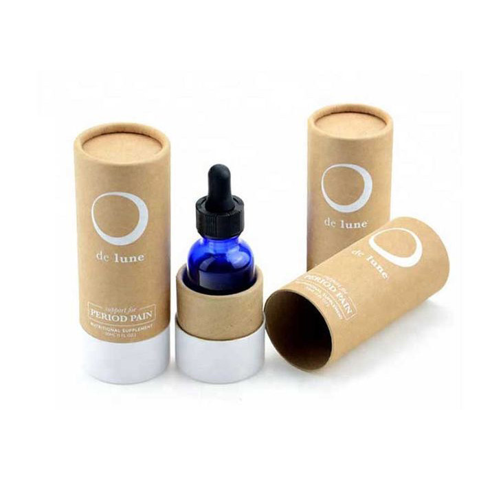 Eco Friendly Cardboard Round Box Cylinder Containers