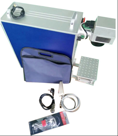 Factory price 20W 30W fiber laser metal marking machine used for aluminum gold silver brass engraving for sale