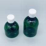 Dark Green Empty Wholesale 50ml 100ml 150ml Round Custom Shampoo Bottle PET