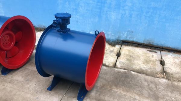 Buy cheap Axial Type Fire Smoke Exhaust Fan High Temperature Resistance from wholesalers