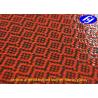 Buy cheap Glossy Red Polyurethane Leather Fabric / Carbon Kevlar Hybrid Fabric 0.63MM Thickness from wholesalers