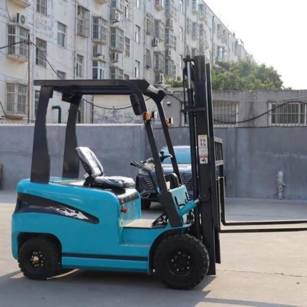 Electric 2 Ton compact electric forklift Height 3-6m Solid Tire 1.2 Meters Fork
