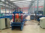 Metal Structure C Channel Roll Forming Machine For Shaft Bearing Steel 24 m /