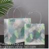 Buy cheap Loop Handles, Shopping Bags With Gusset Cardboard Bottom, Frosted Merchandise Retail Bags, Gifts, Boutiques from wholesalers