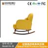 Buy cheap Rocking Chair Recliner Italian Style Adult Living Room Lazy Sofa Balcony Leisure Home Single Leisure Chair Retro With Footrest from wholesalers