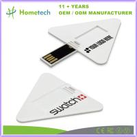 Buy cheap Custom Logo Credit Card USB Flash Drive 1GB-32GB Capacity Plastic Stick Style product