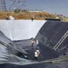 Buy cheap Return and Replacement HDPE Geomembrane Dam Liner 1.5mm for Waterproofing Pond Lining from wholesalers