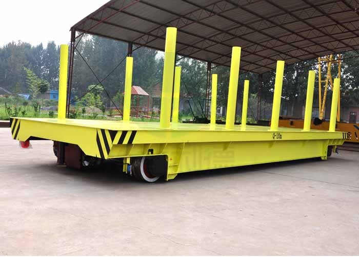 Industrial Material Handling Electric Battery Driven Galvalume Coil Transfer Carts For Sale