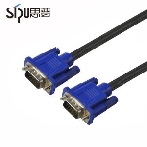 Wholesale Multimedia VGA Monitor Cables To Connect Laptop Tv Gold Plated PVC Jacketed from china suppliers