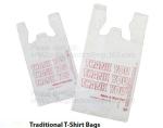 BIO Carrier, t shirt bags, carry out bags, handy, handle bags, carrier bags,