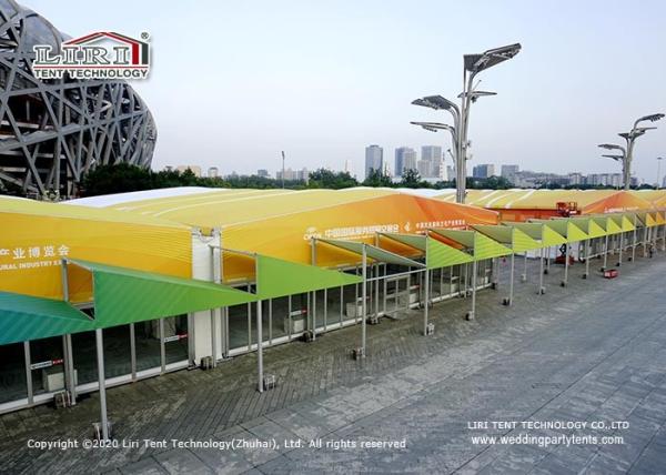 Buy cheap DIN 4102 B1 4m Waterproof Outdoor Exhibition Tents from wholesalers