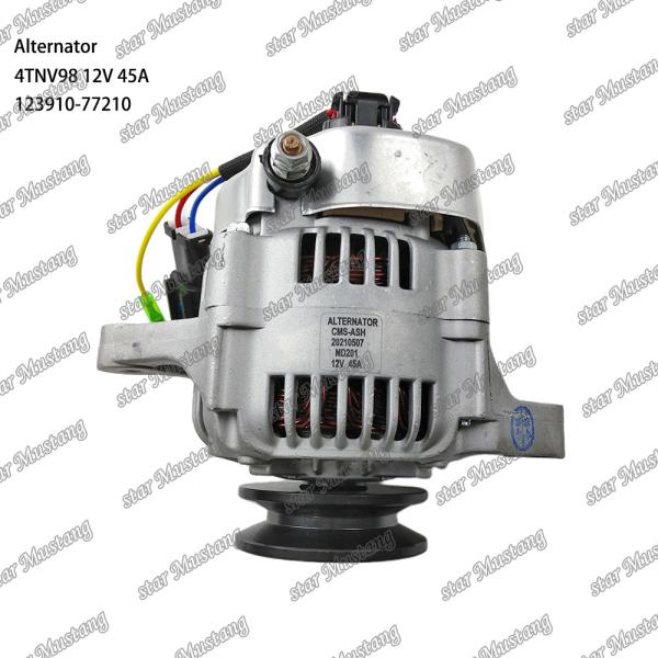 Buy cheap Alternator 4TNV98 12V 45A 123910-77210 from wholesalers