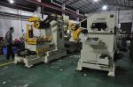 High Precision Decoiler Straightener Feeder Hydraulic Mandrel Expansion