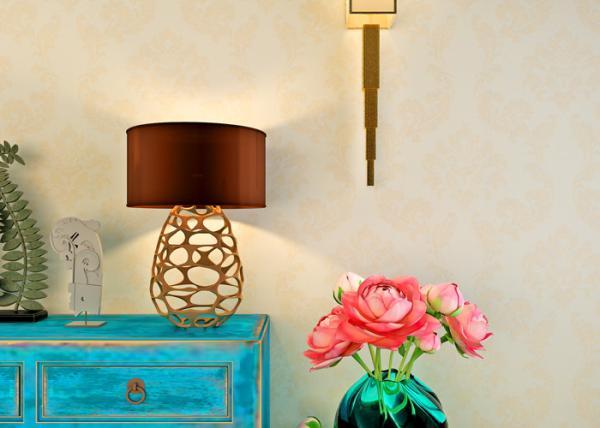 Quality European Vintage Style Wallpaper With Wet Embossing , Non - Woven Materials for sale