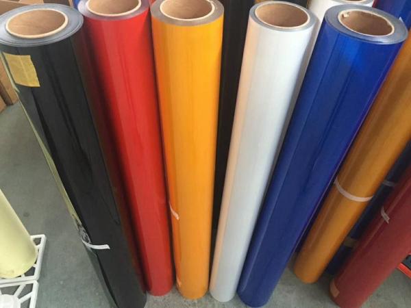 Buy cheap Untearable 270gSM Reflective Vinyl sticker Advertisement Grade PET Type reflective vinyl 3100 from wholesalers