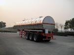 3x13T BPW Axle Stainless Steel Liquefied Gas Tanker Truck 10,435 US Gallon