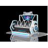 Buy cheap Commercial 9D Virtual Reality Cinema 4 Seats 9DVR Cinema Simulator Chair Machine from wholesalers