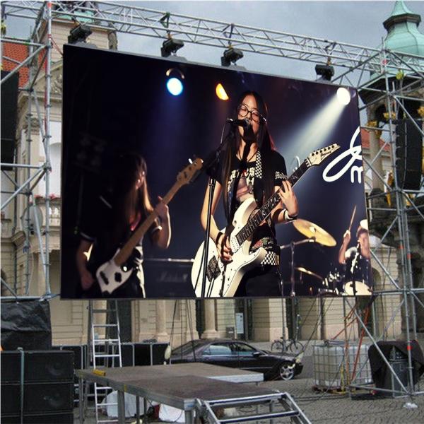 Buy cheap P2.9 P3.91 P4.81 Waterproof Outdoor Led Video Wall Flexible Rental Advertising LED Screen Party, celebration, holiday from wholesalers