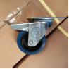 Buy cheap 6 Inch Blue Wheel 350kg Capacity Threaded Stem Castor Rubber Wheels from wholesalers