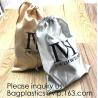 Buy cheap Satin Gift Bags Wedding Favor Drawstring Bags Baby Shower Christmas Gift Bag,Customized Logo Thick Gold Satin Hair Exten from wholesalers