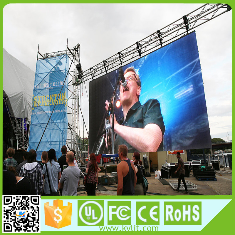 Full Color P3.91 Outdoor Led Display Rental SMD1921 LED Chip
