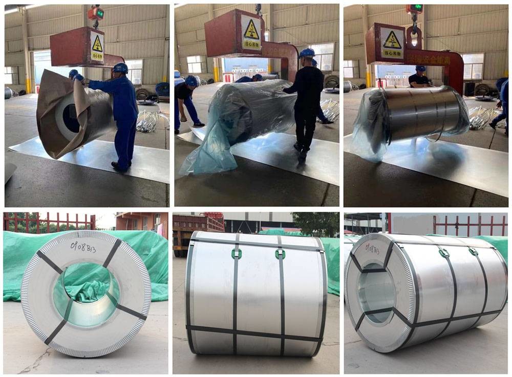 0.25x1219mm Blue Color Polyester Coating Pre Painted Coil Precoated Steel Sheet