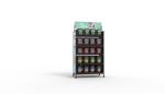 Sheet Shaped Snack Metal Display Rack For Supermarkets Food Packaging