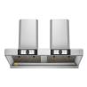 Buy cheap 200 Air Outlet 0.70mm Electric AC Baffle Filter 75m3/min Suction Commercial Range Hood With Oil Fume Separation TY180 from wholesalers
