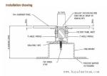 Heat Insulation Fence Aluminium Solid Panel ISO9001 Certification