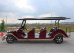 Hotel Shuttle Classic Golf Cars , Street Legal Electric Vehicles 48V Battery