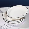 Buy cheap Vertical Stripes Ceramic Nordic Simplicity 5 Inch Porcelain Plates from wholesalers