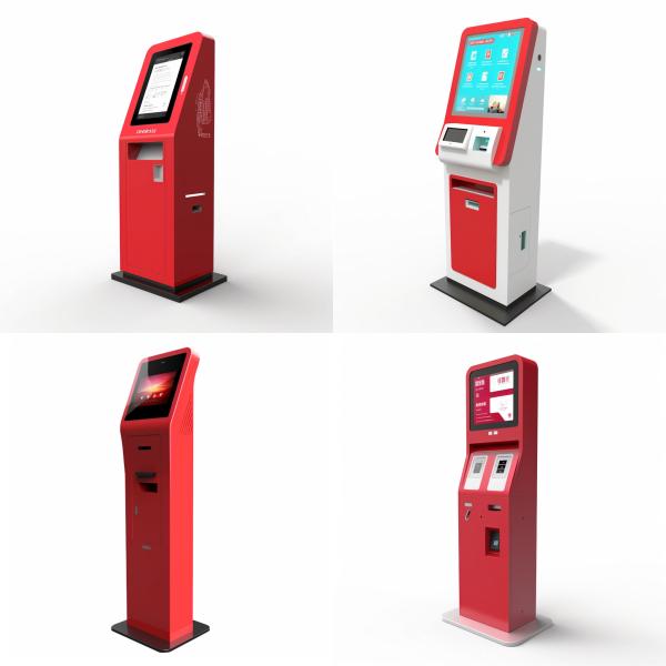 Buy cheap Airport Hotel Self Check In Kiosk With Face Recognition Dispenser from wholesalers