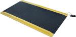 Yellow And Black PVC Rubber ESD Anti Fatigue Floor Mat