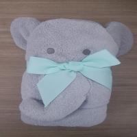 Buy cheap 75X75CM non-twist fabric 3D embroidered elephant hooded baby towels product