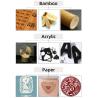 Buy cheap 1390/4060 50W-300W CO2 Laser Engraver And Cutter For Bamboo Paper Leather Wood Acrylic from wholesalers