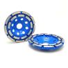 Buy cheap Granite Concrete Blue 115mm Double Row Cup Grinding Wheel 4.5 Inch from wholesalers