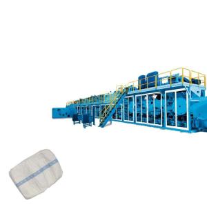 Buy cheap Manufacturer Disposable Ultrasonic Automatic Adult Diapers Making Machine South Africa from wholesalers