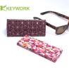 Buy cheap Female Foldable Triangular Metal Eyewear Case Resist Compression Chinese Factory from wholesalers