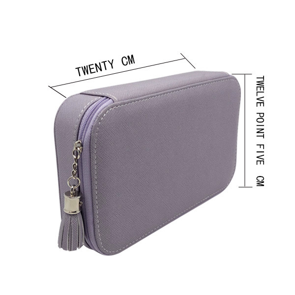 Various Size PU Leather Portable Jewelry Storage Box