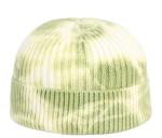 Women'S Tie Dye 100 Acrylic Beanies And Caps Cuffed Warm Winter Knit Watch Hat