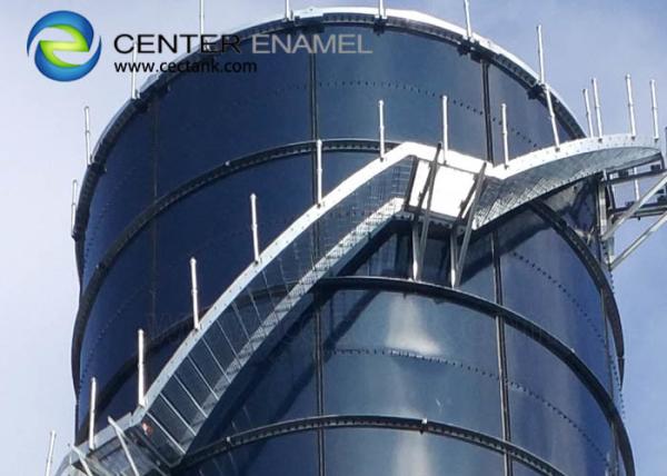 Buy cheap Dark Blue 6.0Mohs Glass Lined Water Storage Tanks from wholesalers
