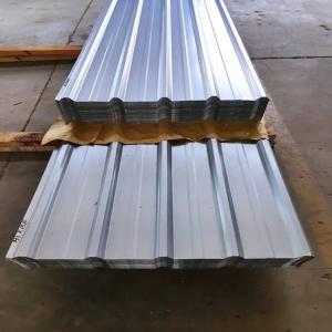 China PPGI Sheet Silver Blue Galvanized Roofing Sheet Corrugated Z275 on sale