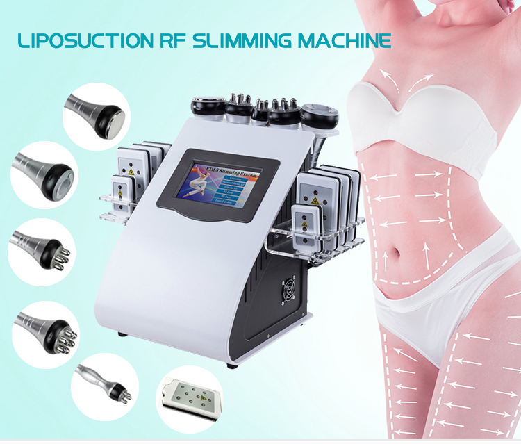 DPL Lipolysis Slim Portable 6in1 Ultrasonic Liposuction Slimming Cavitation Machine Cellulite Removal