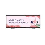 P5 Black Taxi Top Advertising Signs 960X320mm Anti UV Rooftop Car Advertising
