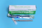 Disposable Surgical Blades 10x10x15cm Stainless Steel Scalpel