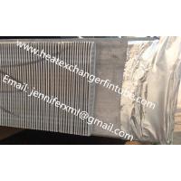 Buy cheap Single Row Finned Aluminum Tubing Height 20mm x 1mm Thickness product