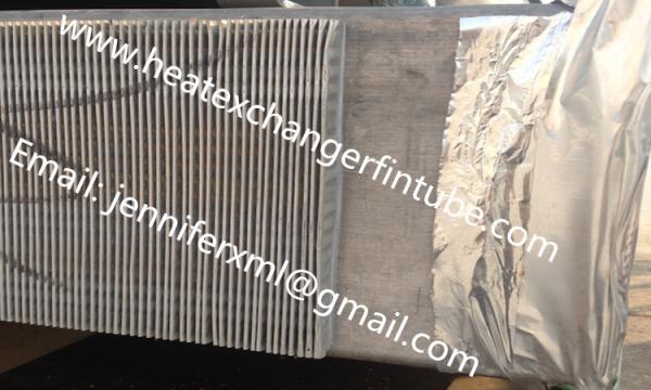 Buy cheap Single Row Finned Aluminum Tubing Height 20mm x 1mm Thickness from wholesalers